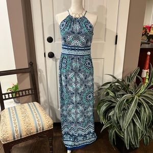 db established 1962 maxi dress. Lined.